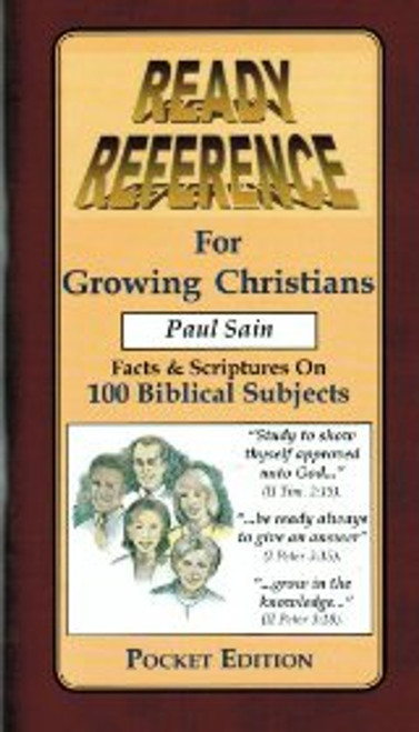 Ready Reference for Growing Christians pocket ed. Ready Reference for Growing Christians pocket ed.