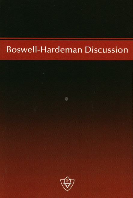 Boswell - Hardeman Debate Boswell - Hardeman Debate
