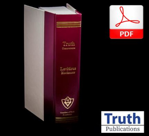 Truth Commentary - Leviticus (PDF)