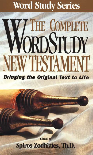 Now you can dig into the original language of the New Testament without becoming a Greek scholar! This enriching resource assigns a Strong's reference number to every word in the KJV text, provides grammatical information about each word, and parses each verb.Strong's Dictionary of the New Testament * Greek concordance * And more! * Size: 6.25" x 9.25" x 2.5" * 1356 pages, hardcover from AMG Now you can dig into the original language of the New Testament without becoming a Greek scholar! This enriching resource assigns a Strong's reference number to every word in the KJV text, provides grammatical information about each word, and parses each verb.Strong's Dictionary of the New Testament * Greek concordance * And more! * Size: 6.25" x 9.25" x 2.5" * 1356 pages, hardcover from AMG