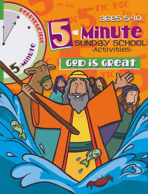 5 Minute Activities - God is Great (Ages 5-10)