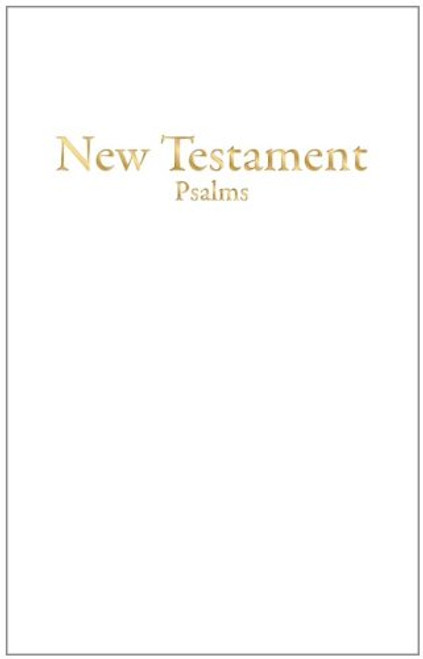Bible KJV Economy NT w/ Psalms White Imitation Leather Bible KJV Economy NT w/ Psalms White Imitation Leather