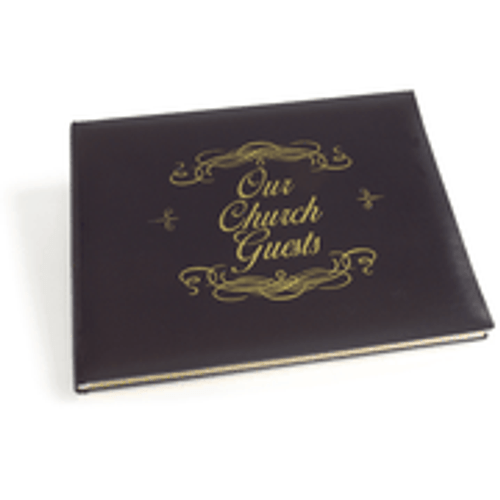 Guest Book (Church Guest Book) Large Black Guest Book (Church Guest Book) Large Black