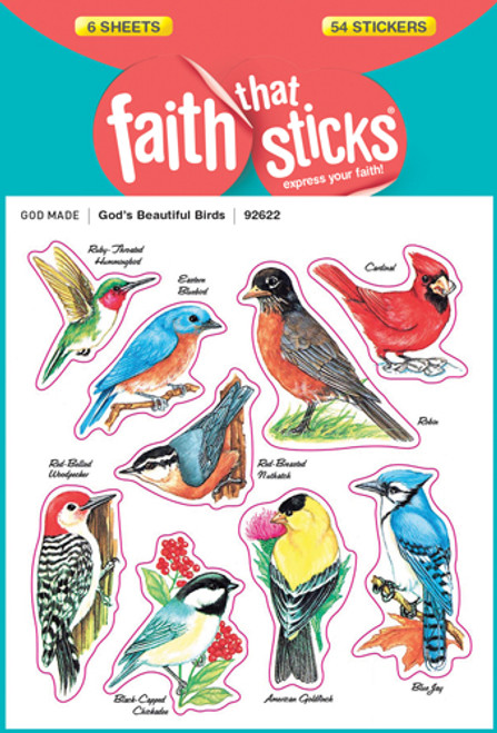 Stickers - God's Beautiful Birds Stickers