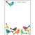 Bright Birds Memo Pad