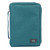 Bible Cover - Value Teal Ichthus Patch