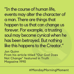 Our God Does Not Change