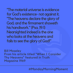 "When I Consider Thy Heavens" "When I Consider Thy Heavens"