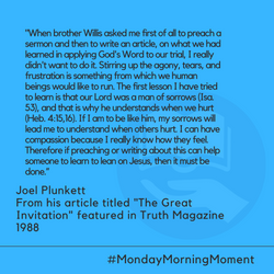 Neglected Commands: Neglecting Hospitality