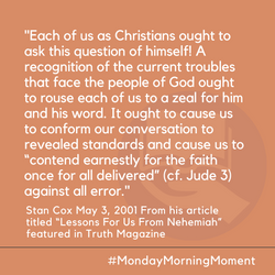 Lessons For Us From Nehemiah