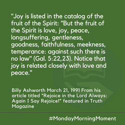 "Rejoice in the Lord Always: Again I Say Rejoice!" "Rejoice in the Lord Always: Again I Say Rejoice!"