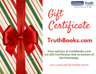 Truth News 12/24/24 - Need a last-minute gift or stocking stuffer? A Gift Certificate makes a great gift!