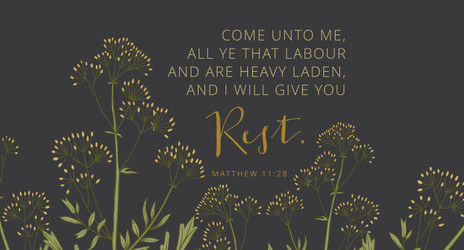 Come Unto Me Come Unto Me