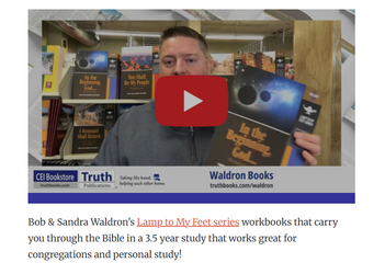 01/28/2026 - Workbooks and study books by Bob & Sandra Waldron