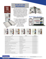 09/27/2025 - Topical Bible studies for everyone! Take a look at our Truth in Life series