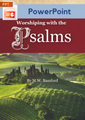 What better way to study the Psalms than by singing them? This psalter hymnal uses a time-honored way to absorb the content of the Psalms by putting them to rhyme and meter. Singing the Psalms is then possible for everyone, just as their original purpose! Each psalm is paraphrased and paired with a well-known tune. Singing through the psalter makes studying the Psalms convenient for personal devotion, homeschool classes, Bible classes, or even during appropriate occasions in the church assembly. PowerPoint Slide Deck and Companion textbook is also available.