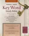 Bible book introductions
Marking of key words and Strong's numbers
Footnotes
Center-column cross-references
Old and New Testament grammatical helps section
Bible and word study dictionaries
ESV Concordance
9.50" x 7.50"
Sewn Binding