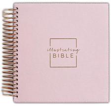 Bible NIV Illustrating pink, spiral bound - CEI Bookstore | Truth