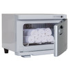 Earthlite UV Hot Towel Cabinet Mini 120V White/Silver