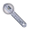 Healthy You 6" Plastic Goniometer 360 Degree