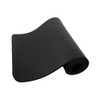 Healthy You Yoga / Exercise Mat Extra Thick 74" x 24"- Black