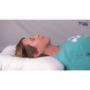 Healthy You Cervical Indentation Pillow Contoured for Neck / Chiropractic Support