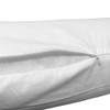 Healthy You Premium Cervical Jackson Roll Positioning Pillow Shredded Memory Foam / Fiber Mix Fill