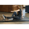 Healthy You Physical Therapy / Exercise Black Foldable Gym Mat 8' x 4' x 2" (d)