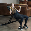 Healthy You Incline to Flat Adjustable Weight Bench