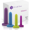 Intimate Rose Silicone Vaginal Dilators Small Pack - Size 1-4