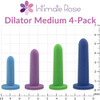Intimate Rose Silicone Vaginal Dilators Medium Pack - Size 3-6