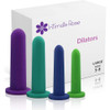 Intimate Rose Silicone Vaginal Dilators Large Pack - Size 5-8