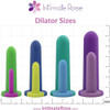 Intimate Rose Silicone Vaginal Dilator Size