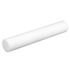 Healthy You White PE Medium/Firm Foam Roller