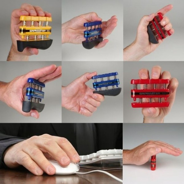 Gripmaster Medical Hand / Finger Exerciser Yellow X-Light