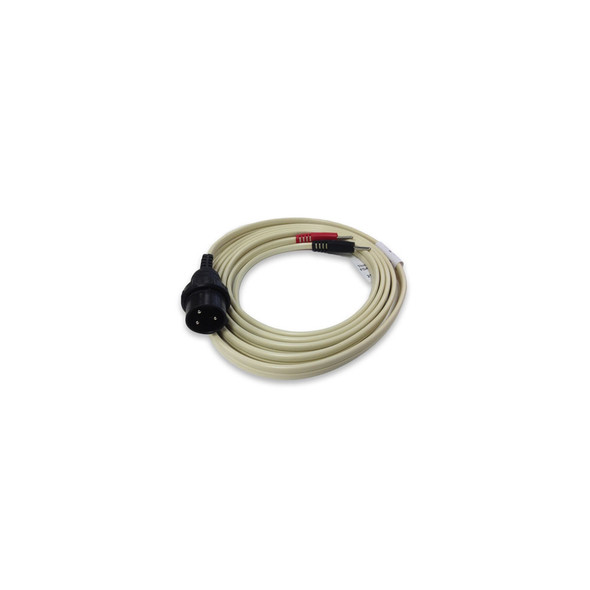 Canadian Medical Products Amphenol Plug to .080 Pin Lead Wire Black/Red