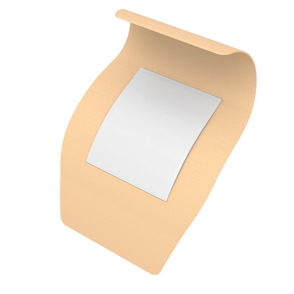 Dynarex Sheer Plastic Sterile Adhesive Bandage 2" x 4.5" 50/Box