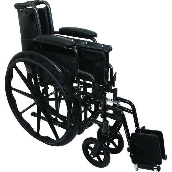 ProBasics K2 Standard Hemi Wheelchair 18" x 16" with Swing-Away Footrests