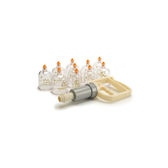 Deluxe Cupping Set Plastic 10 Piece