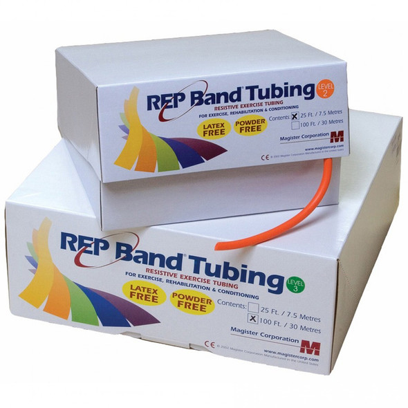 Rep Band Tubing 100' Blue Level 4