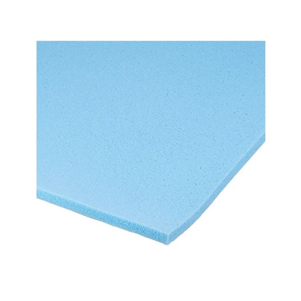 Rolyan Temper Foam-Blue Medium Self-Adhesive 3/8" x 16" x 24" 2/Pack
