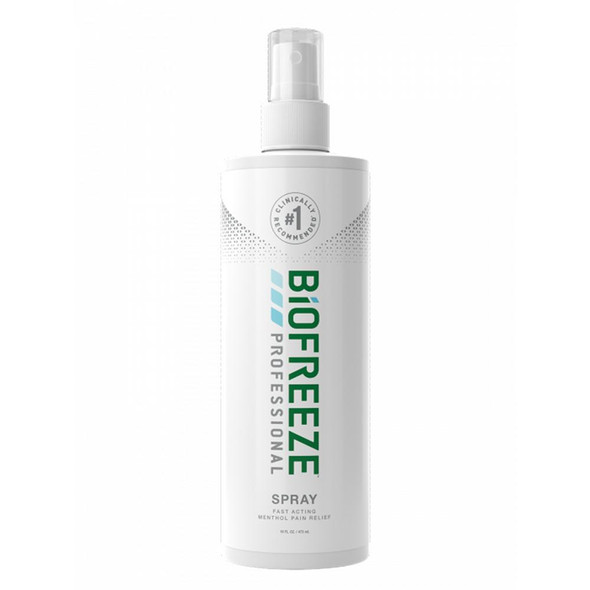 Biofreeze Professional Pain Relieving Spray Pump 16 oz - Colorless