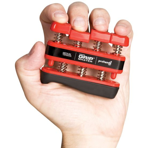 Gripmaster Medical Hand / Finger Exerciser Red Light