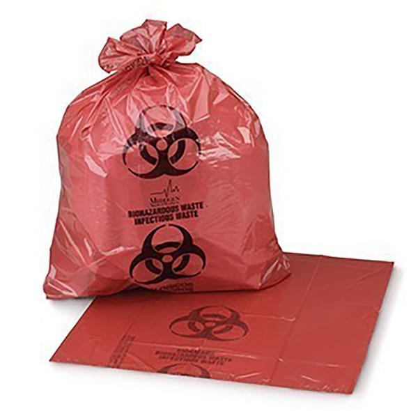 Medegen Ultra-Tuff Red Biohazard Infectious Waste Bag