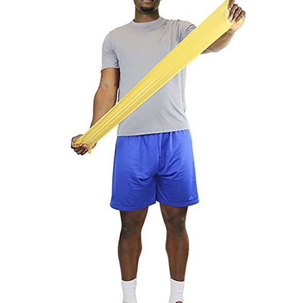 CanDo Latex Free Pre-cut Exercise Band 30/Pack 5' Length