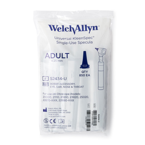 ADC 4.25mm Adult Disposable Specula , 850/pkg