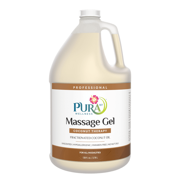PURA 1ST Wellness Professional Coconut Therapy Massage Gel
