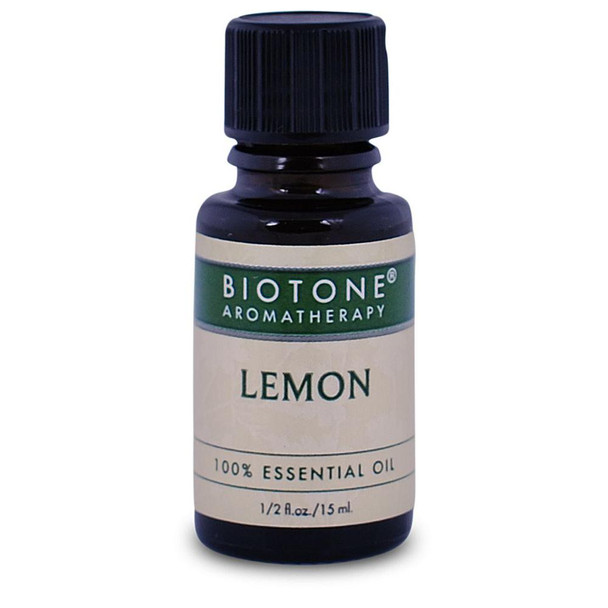 Biotone Aromatherapy Essential Oil Lemon .5 oz