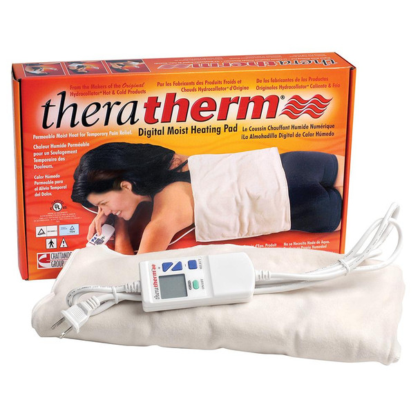 Theratherm Digital Moist Heating Pad Shoulder/Neck 20" x 23"