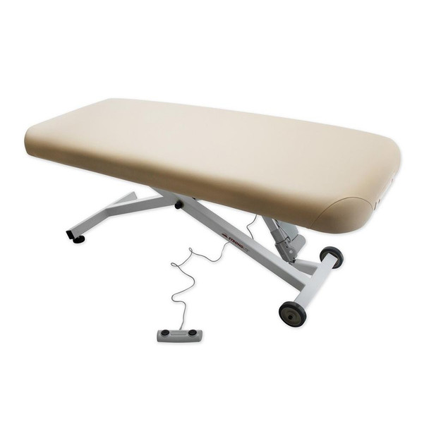 Stronglite Ergo Lift Flat Top Massage Table - Beige